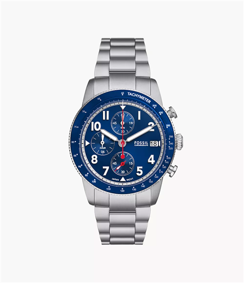 Armbanduhr Fossil Herr SPORT TOURER in Stahl FS6047 - FS6047